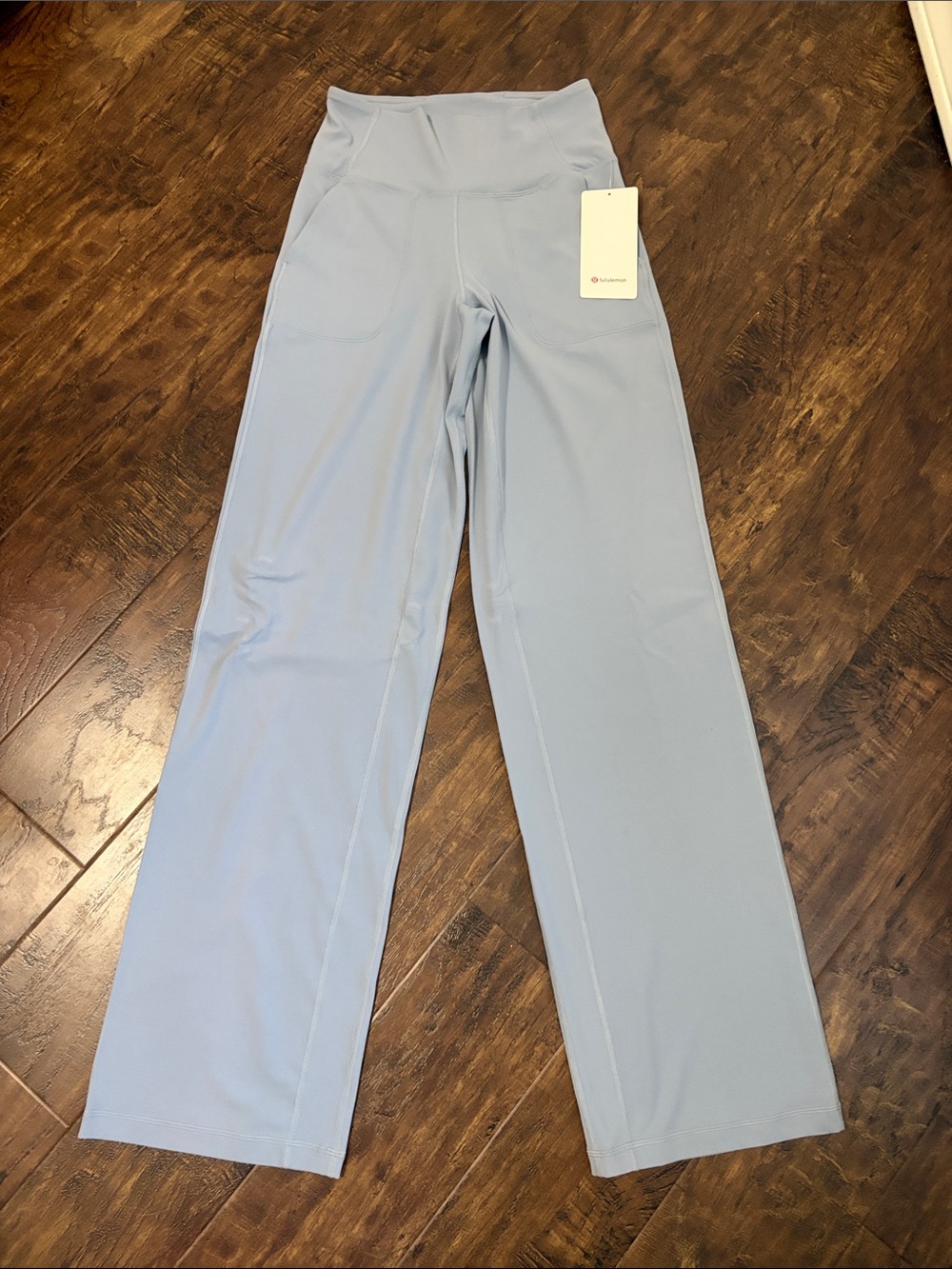 lululemon athletica Align HR Light Blue Wide-Leg Pants Tall